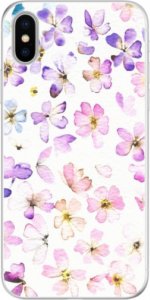 Silikonové pouzdro iSaprio - Wildflowers - iPhone X