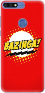 Silikonové pouzdro iSaprio - Bazinga 01 - Huawei Honor 7C