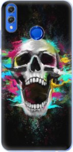 Silikonové pouzdro iSaprio - Skull in Colors - Huawei Honor 8X