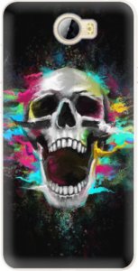 Silikonové pouzdro iSaprio - Skull in Colors - Huawei Y5 II / Y6 II Compact