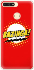 Silikonové pouzdro iSaprio - Bazinga 01 - Huawei Honor 7A