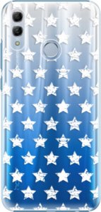 Plastové pouzdro iSaprio - Stars Pattern - white - Huawei Honor 10 Lite