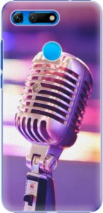 Plastové pouzdro iSaprio - Vintage Microphone - Huawei Honor View 20