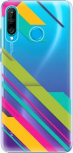 Plastové pouzdro iSaprio - Color Stripes 03 - Huawei P30 Lite
