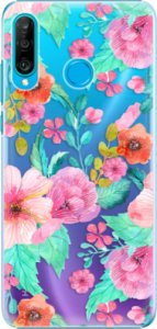 Plastové pouzdro iSaprio - Flower Pattern 01 - Huawei P30 Lite
