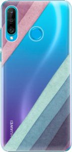 Plastové pouzdro iSaprio - Glitter Stripes 01 - Huawei P30 Lite