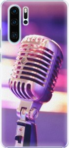 Plastové pouzdro iSaprio - Vintage Microphone - Huawei P30 Pro