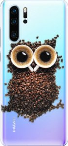 Plastové pouzdro iSaprio - Owl And Coffee - Huawei P30 Pro