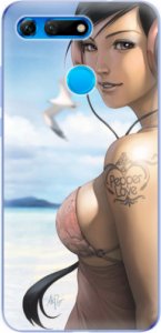 Odolné silikonové pouzdro iSaprio - Girl 02 - Huawei Honor View 20