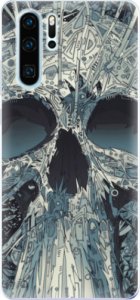Odolné silikonové pouzdro iSaprio - Abstract Skull - Huawei P30 Pro