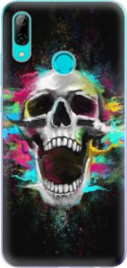 Odolné silikonové pouzdro iSaprio - Skull in Colors - Huawei P Smart 2019
