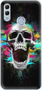 Odolné silikonové pouzdro iSaprio - Skull in Colors - Huawei Honor 10 Lite
