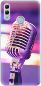 Odolné silikonové pouzdro iSaprio - Vintage Microphone - Huawei Honor 10 Lite