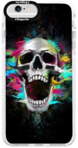 Silikonové pouzdro Bumper iSaprio - Skull in Colors - iPhone 6/6S
