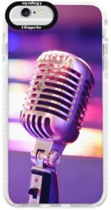 Silikonové pouzdro Bumper iSaprio - Vintage Microphone - iPhone 6/6S