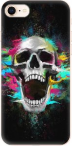 Odolné silikonové pouzdro iSaprio - Skull in Colors - iPhone 8
