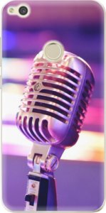 Odolné silikonové pouzdro iSaprio - Vintage Microphone - Huawei P9 Lite 2017