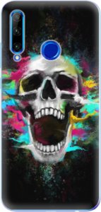 Odolné silikonové pouzdro iSaprio - Skull in Colors - Huawei Honor 20 Lite