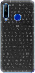 Odolné silikonové pouzdro iSaprio - Ampersand 01 - Huawei Honor 20 Lite