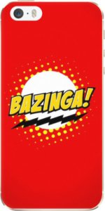 Odolné silikonové pouzdro iSaprio - Bazinga 01 - iPhone 5/5S/SE