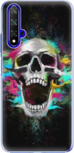 Plastové pouzdro iSaprio - Skull in Colors - Huawei Honor 20