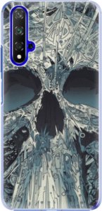 Plastové pouzdro iSaprio - Abstract Skull - Huawei Honor 20