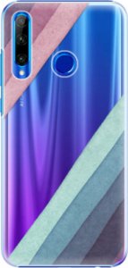 Plastové pouzdro iSaprio - Glitter Stripes 01 - Huawei Honor 20 Lite