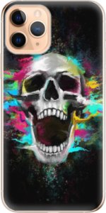 Odolné silikonové pouzdro iSaprio - Skull in Colors - iPhone 11 Pro
