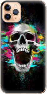 Odolné silikonové pouzdro iSaprio - Skull in Colors - iPhone 11 Pro Max