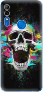 Odolné silikonové pouzdro iSaprio - Skull in Colors - Huawei P Smart Z