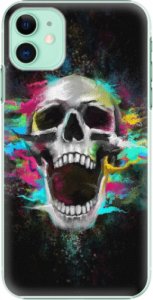 Plastové pouzdro iSaprio - Skull in Colors - iPhone 11