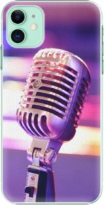 Plastové pouzdro iSaprio - Vintage Microphone - iPhone 11