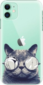 Plastové pouzdro iSaprio - Crazy Cat 01 - iPhone 11