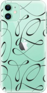 Plastové pouzdro iSaprio - Fancy - black - iPhone 11