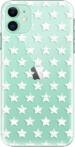 Plastové pouzdro iSaprio - Stars Pattern - white - iPhone 11