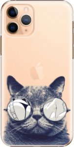 Plastové pouzdro iSaprio - Crazy Cat 01 - iPhone 11 Pro