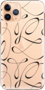 Plastové pouzdro iSaprio - Fancy - black - iPhone 11 Pro