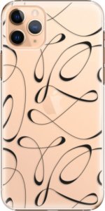Plastové pouzdro iSaprio - Fancy - black - iPhone 11 Pro Max