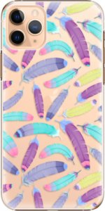 Plastové pouzdro iSaprio - Feather Pattern 01 - iPhone 11 Pro Max