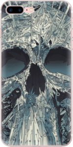 Odolné silikonové pouzdro iSaprio - Abstract Skull - iPhone 7 Plus