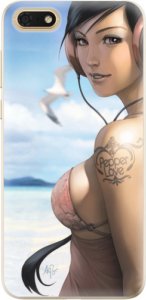 Odolné silikonové pouzdro iSaprio - Girl 02 - Huawei Honor 7S