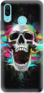 Odolné silikonové pouzdro iSaprio - Skull in Colors - Huawei Nova 3