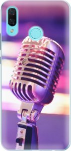 Odolné silikonové pouzdro iSaprio - Vintage Microphone - Huawei Nova 3