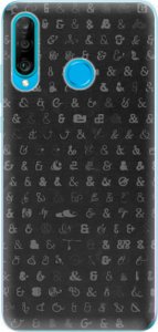 Odolné silikonové pouzdro iSaprio - Ampersand 01 - Huawei P30 Lite