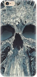 Odolné silikonové pouzdro iSaprio - Abstract Skull - iPhone 6/6S
