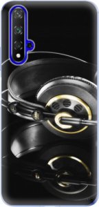 Odolné silikonové pouzdro iSaprio - Headphones 02 - Huawei Honor 20