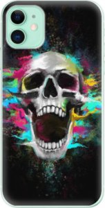 Odolné silikonové pouzdro iSaprio - Skull in Colors - iPhone 11