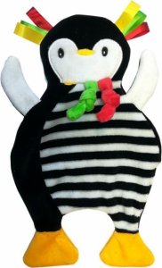 Pinkado - senzorická edukační hračka - šustíci - tučňáček