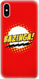 Odolné silikonové pouzdro iSaprio - Bazinga 01 - iPhone XS