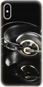 Odolné silikonové pouzdro iSaprio - Headphones 02 - iPhone XS